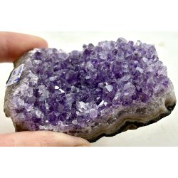 Sm ametyst krystal klynge-3