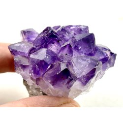 Sm ametyst krystal klynge-19