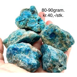Natur r bl apatit sten 80-90gram. 