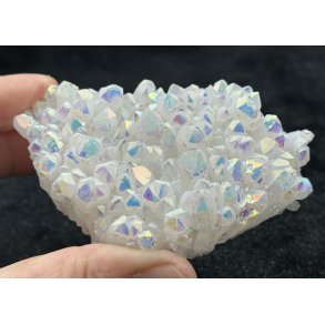 Engle aura bjergkrystal klynge 189gram. 