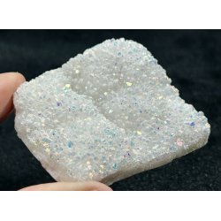 Engle aura bjergkrystal klynge 107gram. 