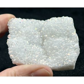 Engle aura bjergkrystal klynge 107gram. 