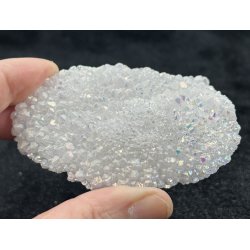 Engle aura bjergkrystal klynge 115gram. 