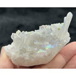 Engle aura bjergkrystal klynge 78gram. 