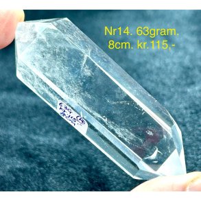 Top kvalitet dobbelt termineret bjergkrystal stav-14