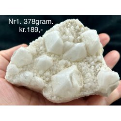 Snekvarts klynge-1, 378gram. 