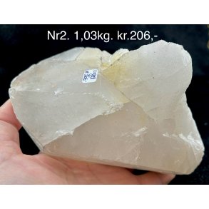 Natur r bjergkrystal spids fra Himalaya-2