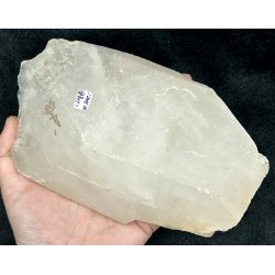 Natur r bjergkrystal spids fra Himalaya-4