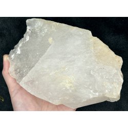 Natur r bjergkrystal spids fra Himalaya-4