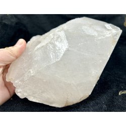 Natur r bjergkrystal spids fra Himalaya-5