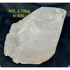 Natur r bjergkrystal spids fra Himalaya-5