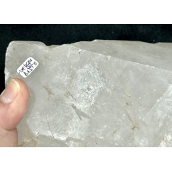 Natur r bjergkrystal spids fra Himalaya-5