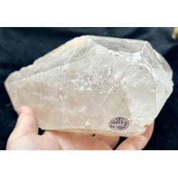 Natur r bjergkrystal spids fra Himalaya-7