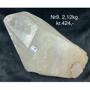 Natur r bjergkrystal spids fra Himalaya-9