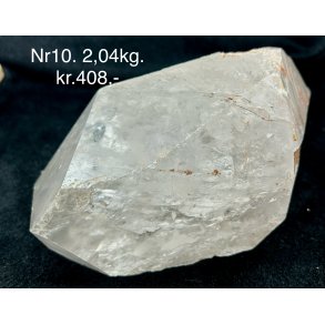 Natur r bjergkrystal spids fra Himalaya-10