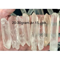 R bjergkrystal stav. 20-30gram. 