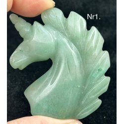 Grn aventurin enhjrning-1