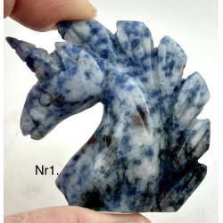 Sodalit i kvarts enhjrning-1