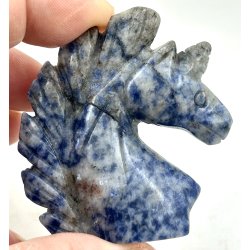 Sodalit i kvarts enhjrning-3