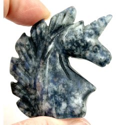 Sodalit i kvarts enhjrning-5