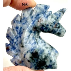 Sodalit i kvarts enhjrning-6