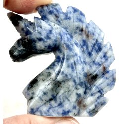 Sodalit i kvarts enhjrning-6