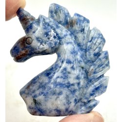 Sodalit i kvarts enhjrning-7