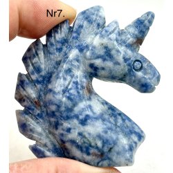 Sodalit i kvarts enhjrning-7