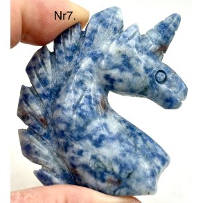 Sodalit i kvarts enhjrning-7