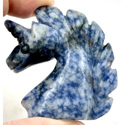 Sodalit i kvarts enhjrning-8