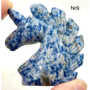 Sodalit i kvarts enhjrning-9