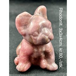 Rhodonit hund 3x3x4cm. 