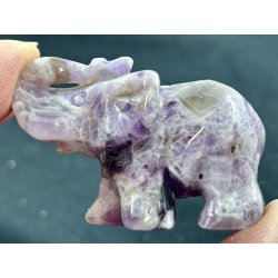Ametyst elefant 2x3x5cm