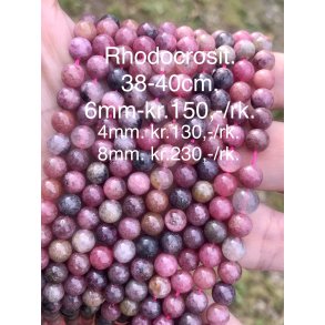 Rhodocrosit. 8mm. 