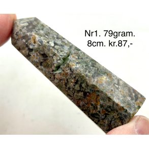 Blomster agat trn grn-1