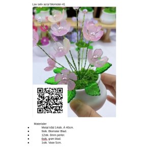 Lav selv akryl blomster-41