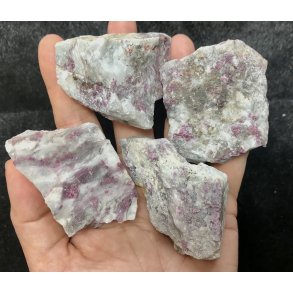 Natur r pink turmalin