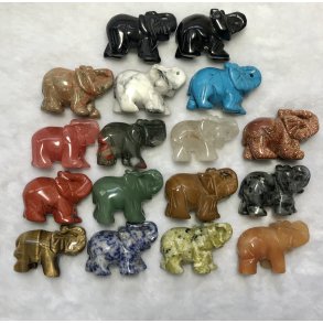 mineralsten elefant