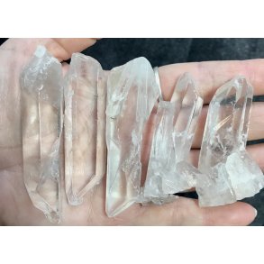 Rå bjergkrystal stav