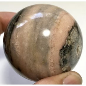 Pink zebra jaspis kugle