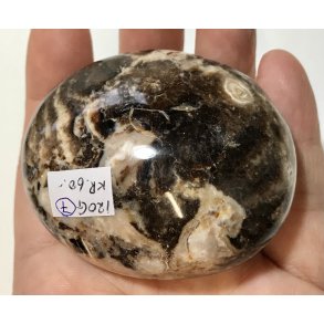 Brun/sort opal palmsten