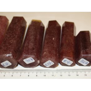 Jordbær kvarts tårn